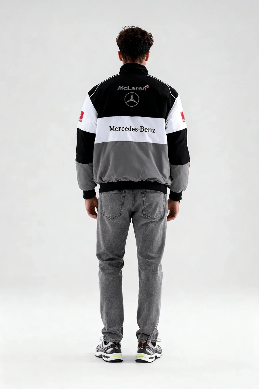 McLaren F1 × Mercedes-Benz Vintage Racing Jacket – Unisex – Retro