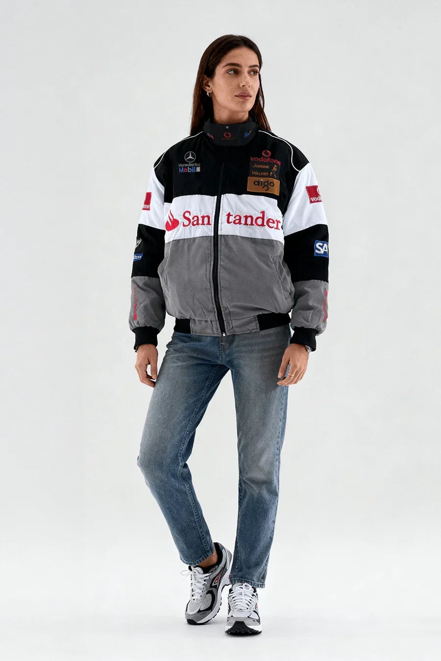 McLaren F1 × Mercedes-Benz Vintage Racing Jacket – Unisex – Retro