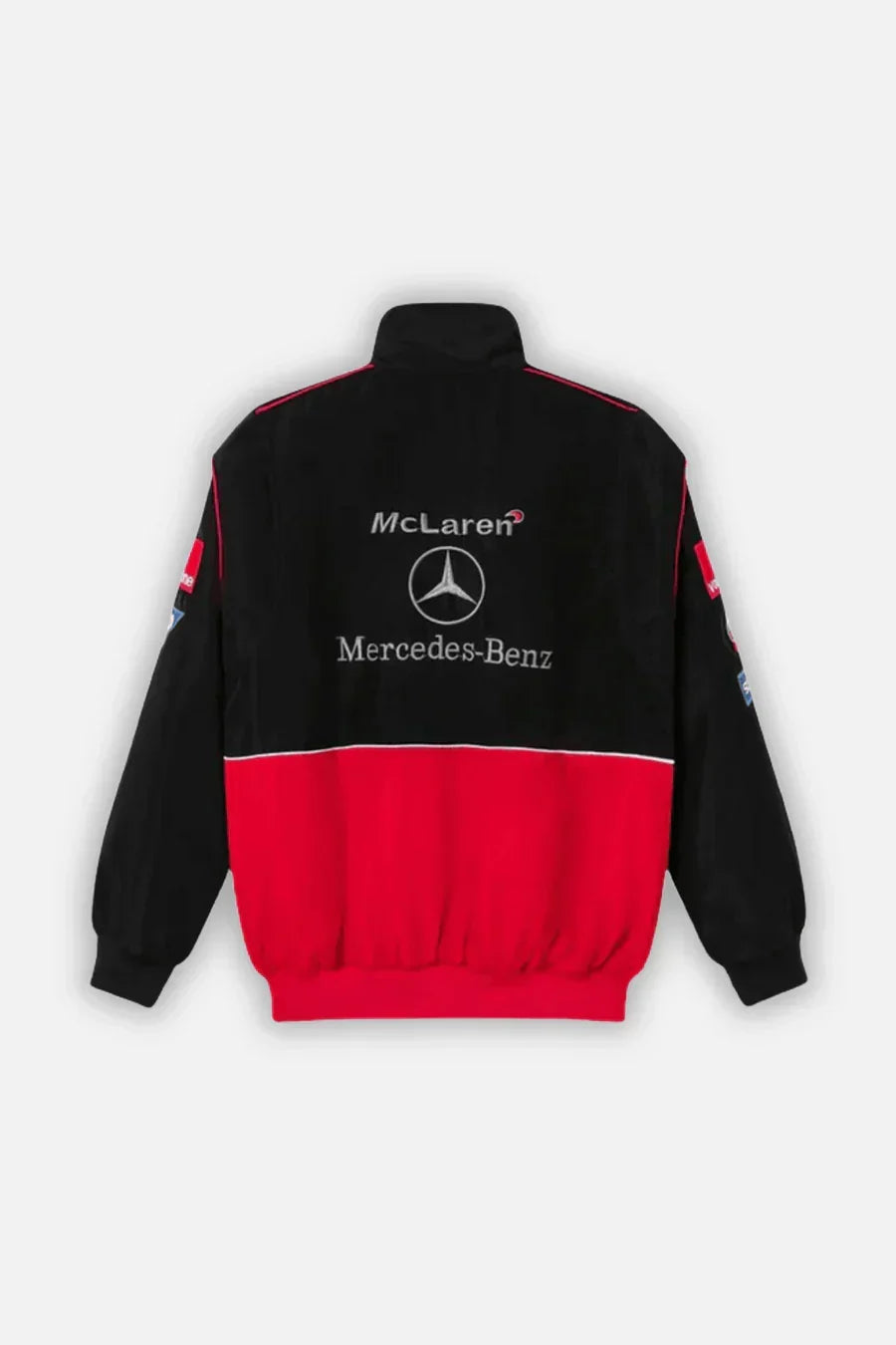 McLaren x Mercedes-Benz Vintage Racing Jacket – Red Edition – Unisex – Retro