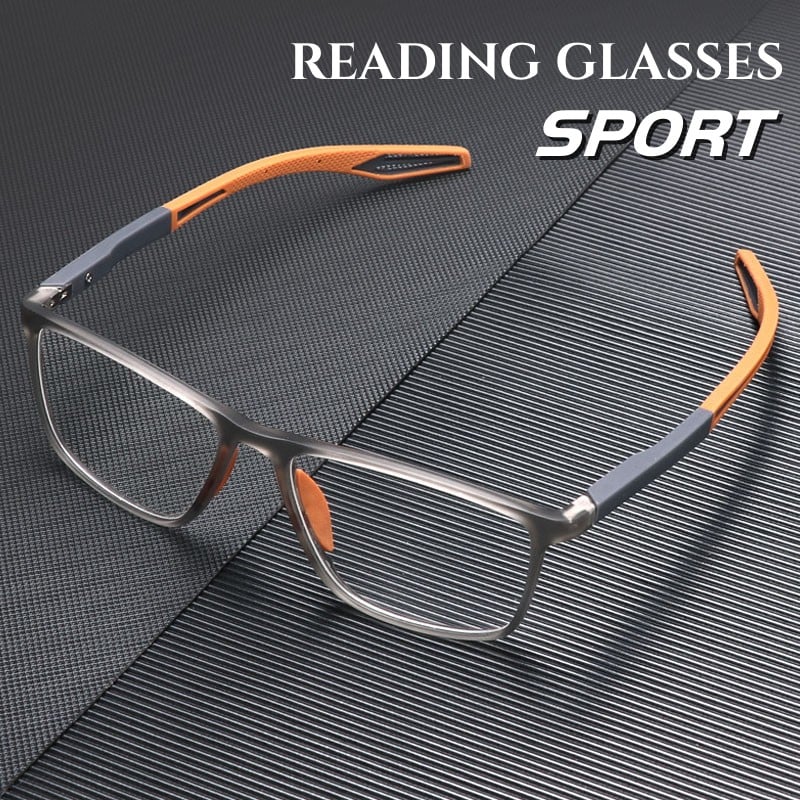Men’s Sport Ultra-Light Anti-Blue Light Age-Related Reading Glasses