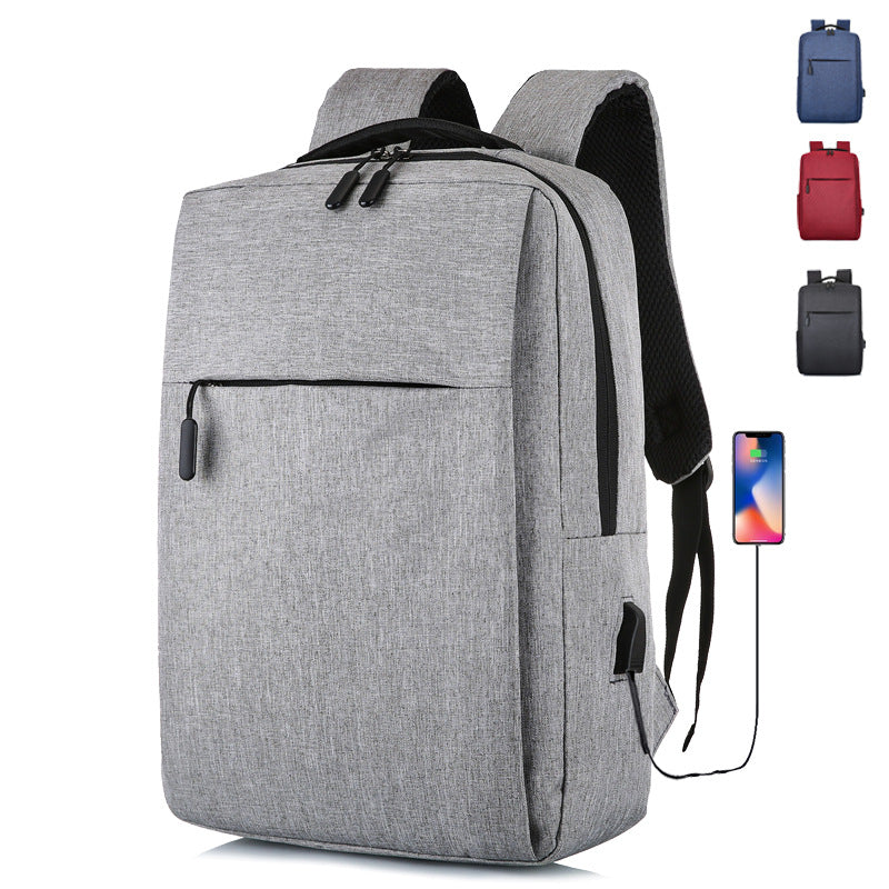 Men's Laptop Backpack, Oxford Fabric, 15 Inch, Breathable