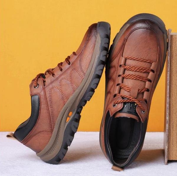 Men's Orthopedic Shoes in Genuine Leather