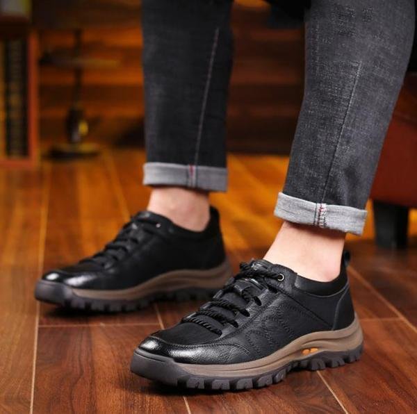 Men's Orthopedic Shoes in Genuine Leather