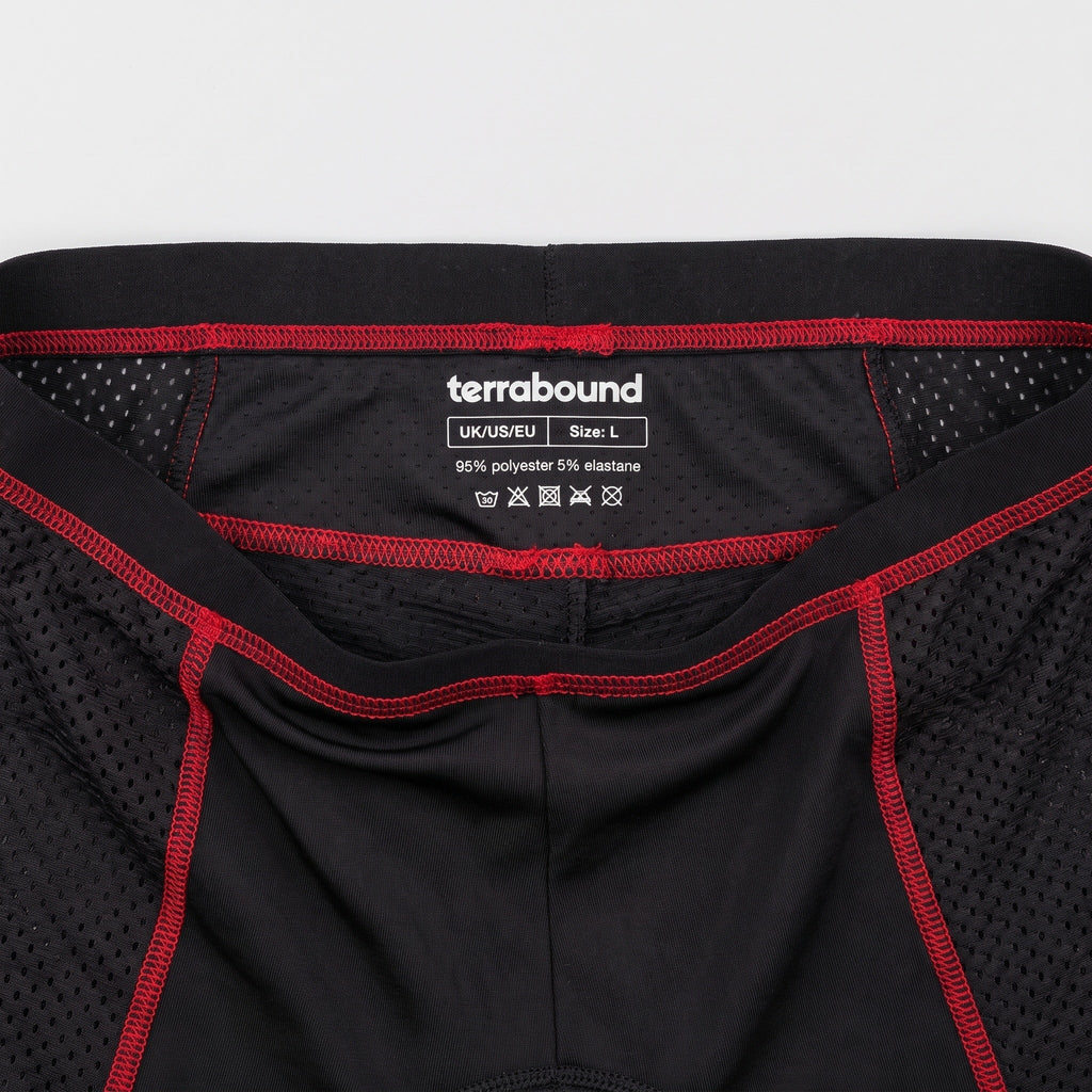 Men's Padded Cycling Undershorts - 5D Gel Pad Support - Breathable Cycling Underwear