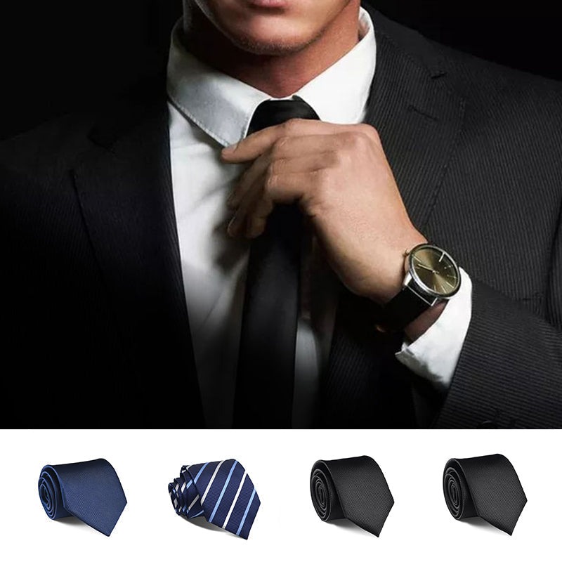 Men's Pre-Tied Zipper Necktie