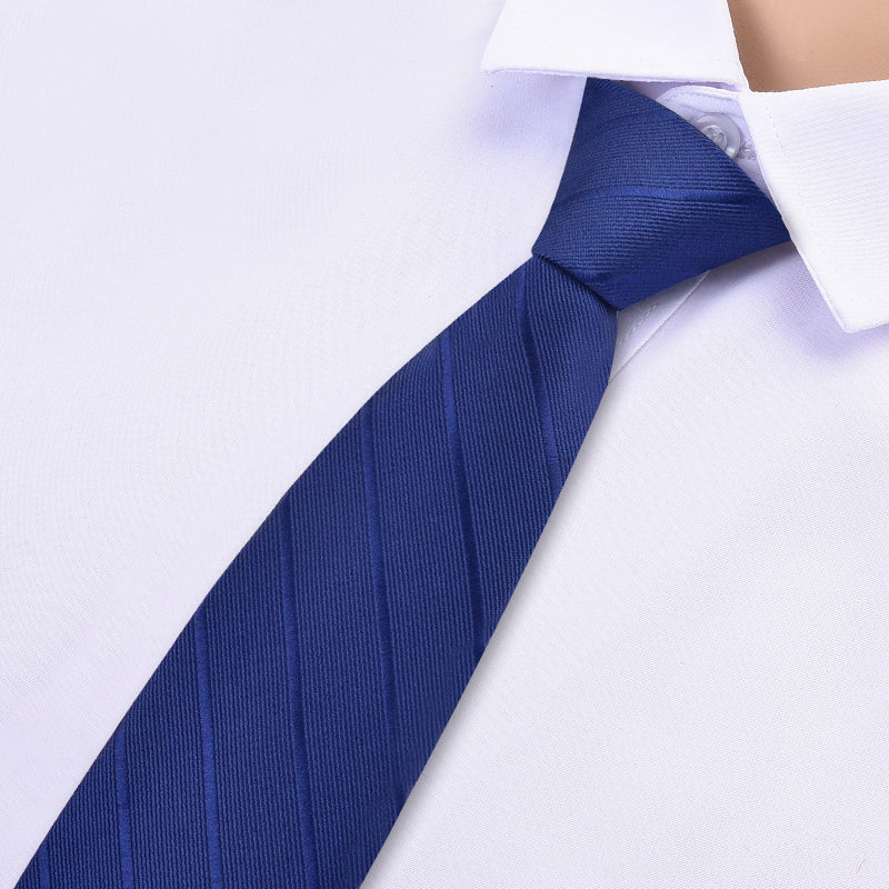 Men's Pre-Tied Zipper Necktie