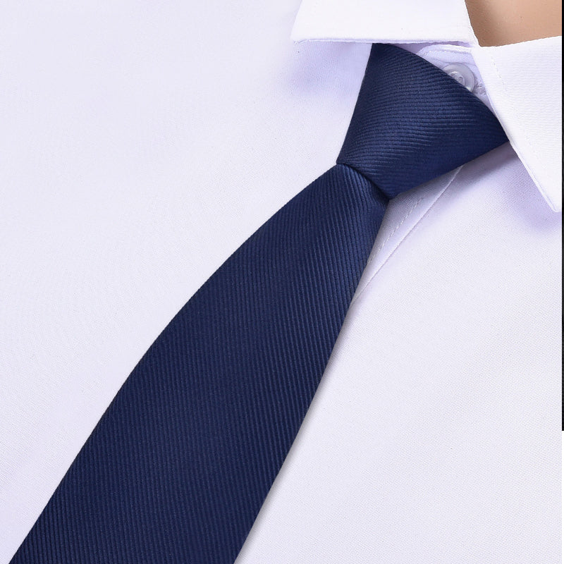 Men's Pre-Tied Zipper Necktie