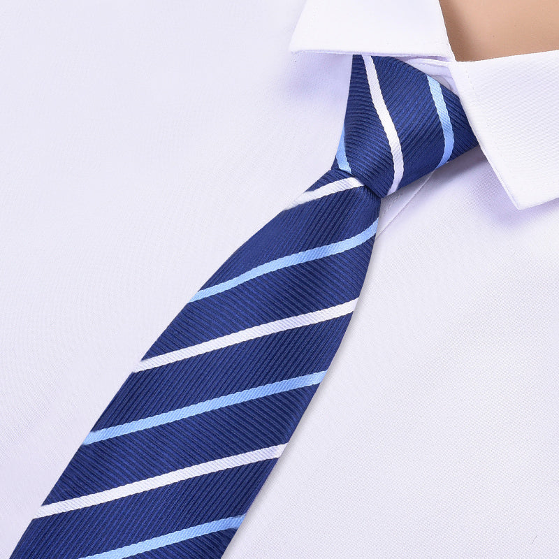 Men's Pre-Tied Zipper Necktie