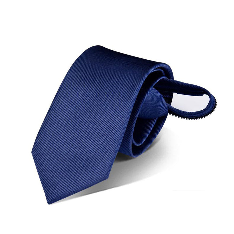 Men's Pre-Tied Zipper Necktie