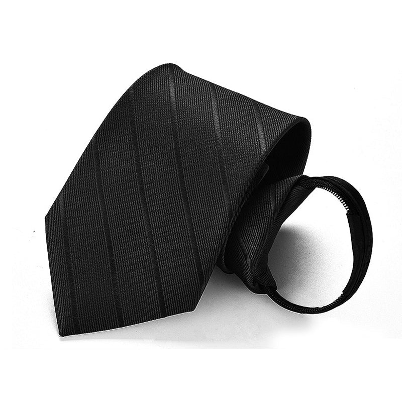 Men's Pre-Tied Zipper Necktie