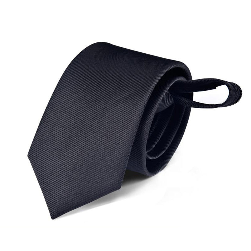 Men's Pre-Tied Zipper Necktie