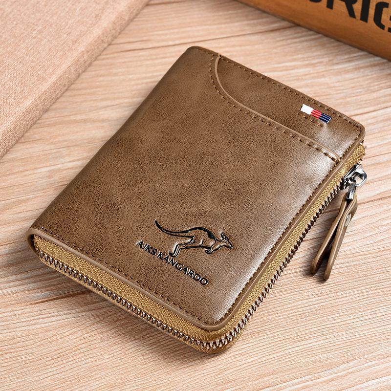 Men's RFID Blocking Leather Wallet