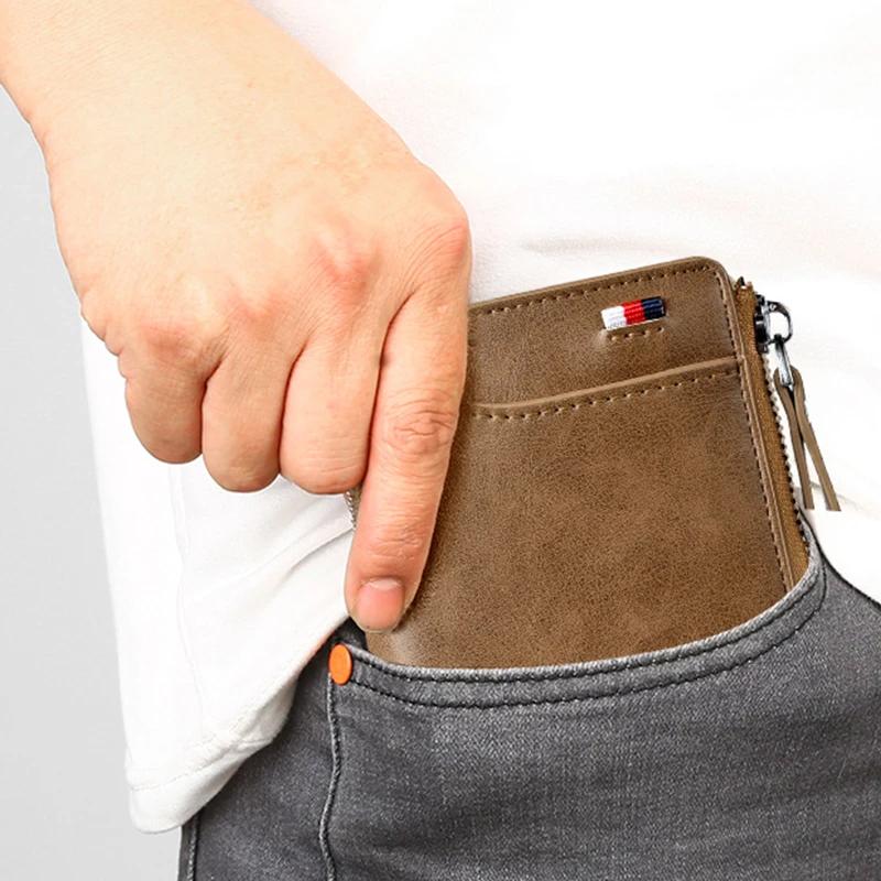 Men's RFID Blocking Leather Wallet