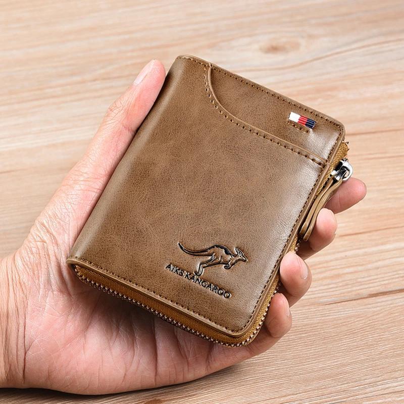 Men's RFID Blocking Leather Wallet