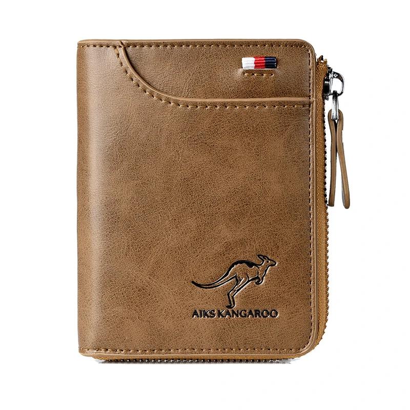 Men's RFID Blocking Leather Wallet