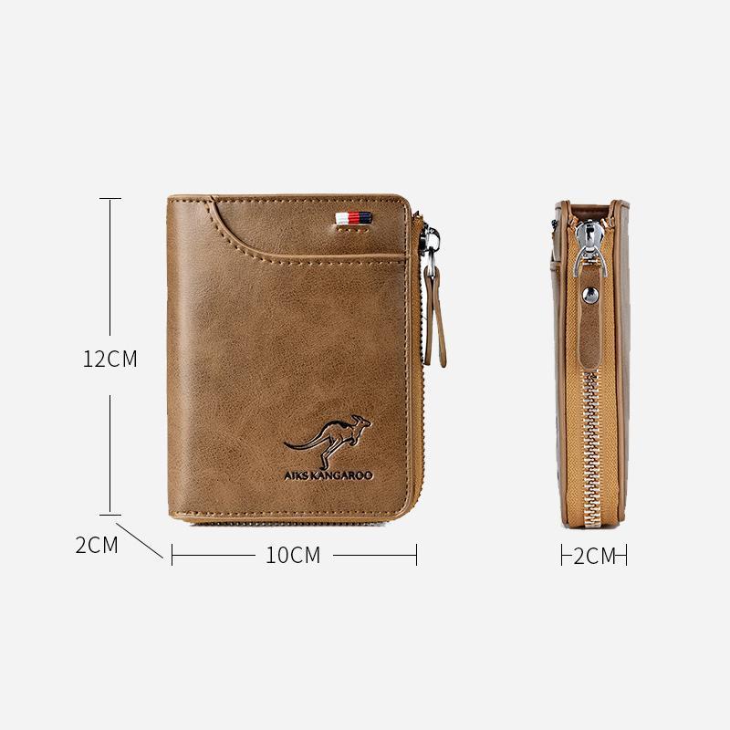 Men's RFID Blocking Leather Wallet