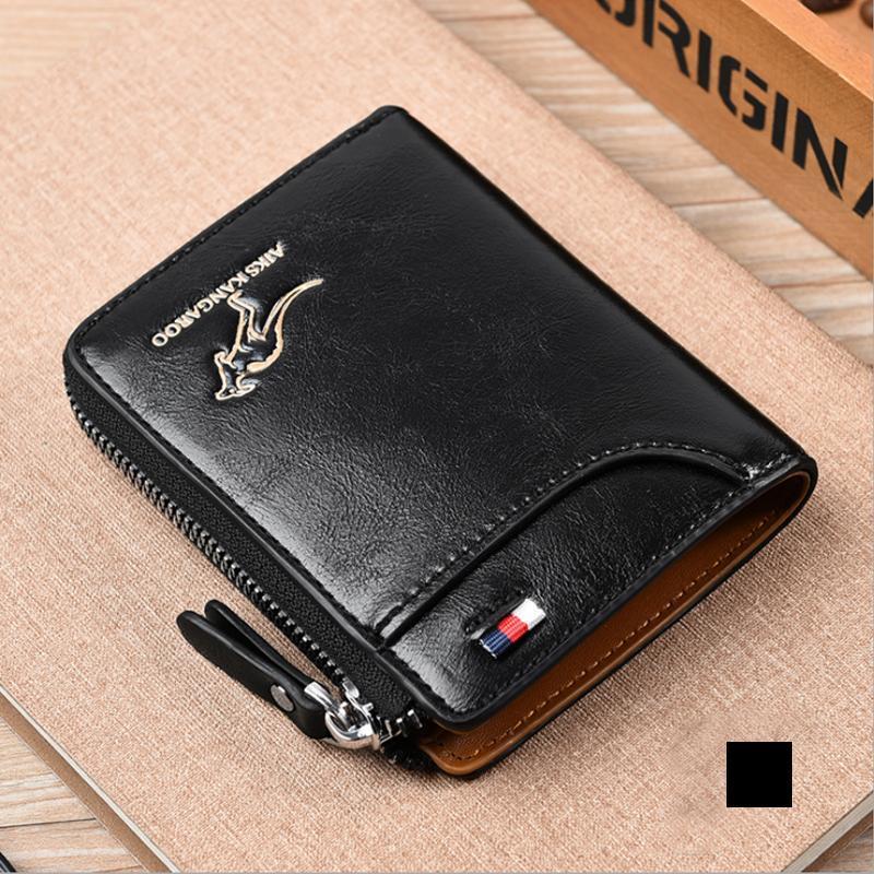 Men's RFID Blocking Leather Wallet