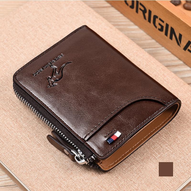 Men's RFID Blocking Leather Wallet