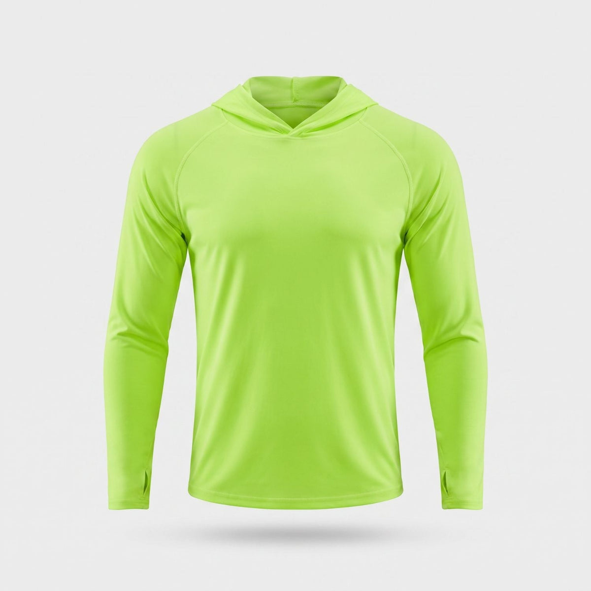 Men's UPF 50+ Sun Hoodie – Lightweight Quick-Dry Hiking & Fishing UV Top with Thumb Loops