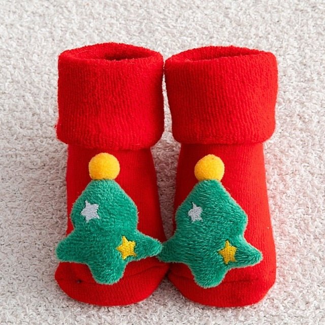 MerrySteps Christmas Socks for Kids