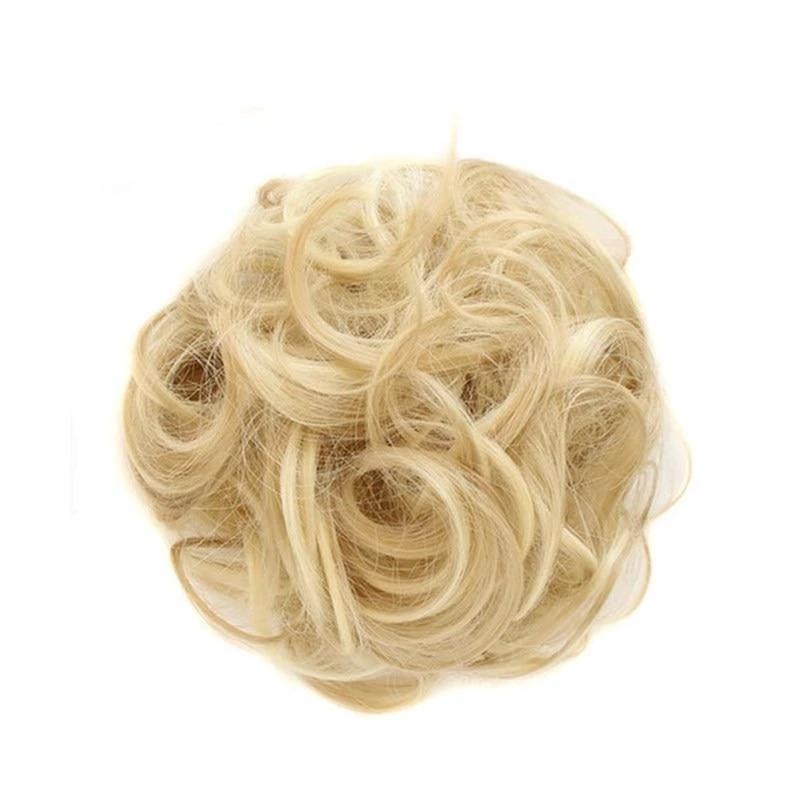 Messy Bun Fake Hair Scrunchie