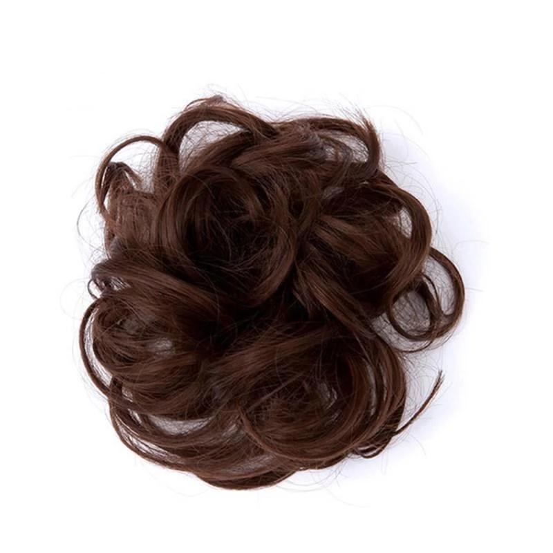 Messy Bun Fake Hair Scrunchie