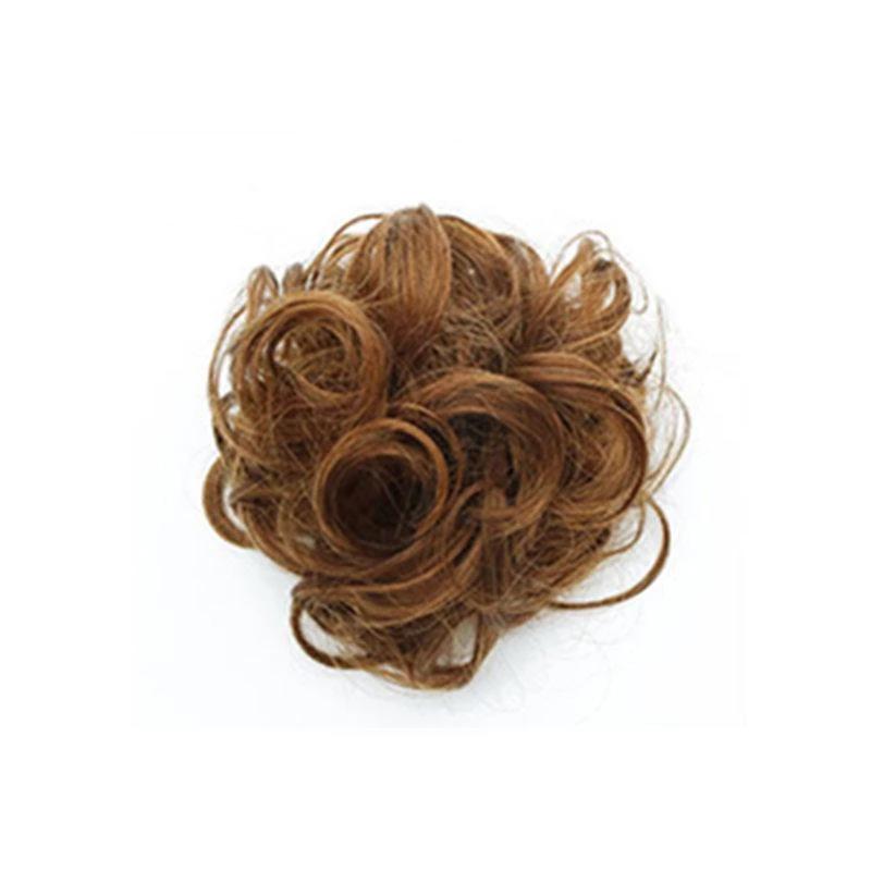 Messy Bun Fake Hair Scrunchie