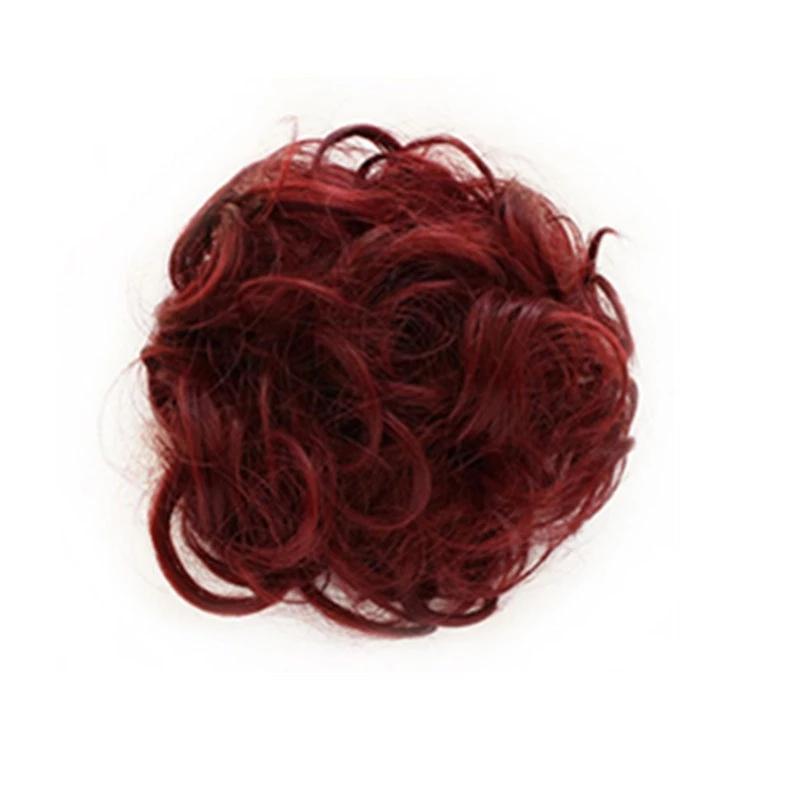 Messy Bun Fake Hair Scrunchie