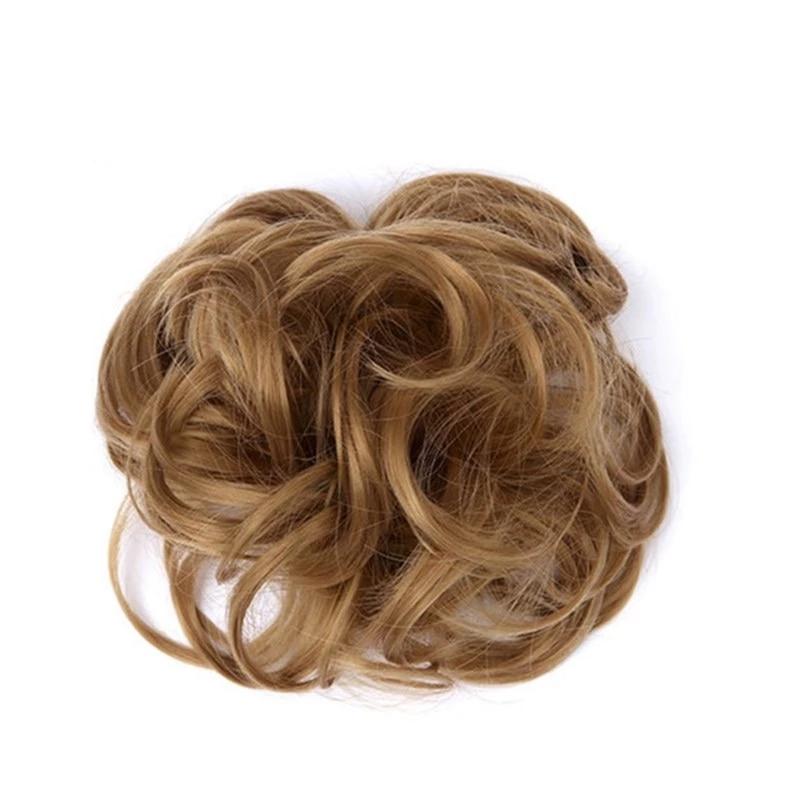 Messy Bun Fake Hair Scrunchie