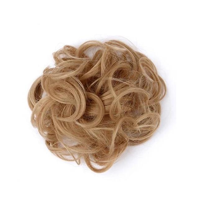Messy Bun Fake Hair Scrunchie