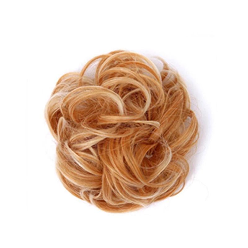 Messy Bun Fake Hair Scrunchie