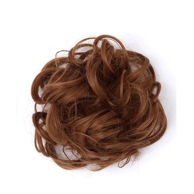 Messy Bun Fake Hair Scrunchie