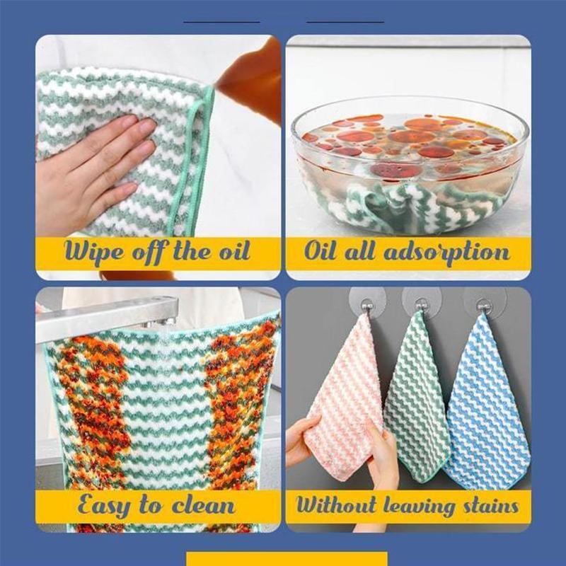 Microfiber Cleaning Cloths (3-Pack)