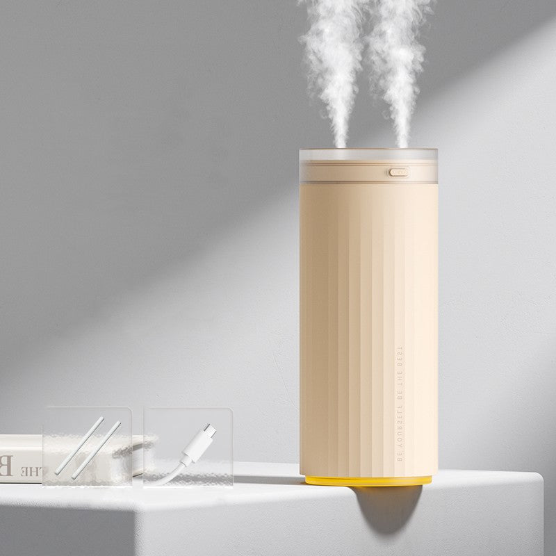 Mini Portable Silent Double Mist Humidifier