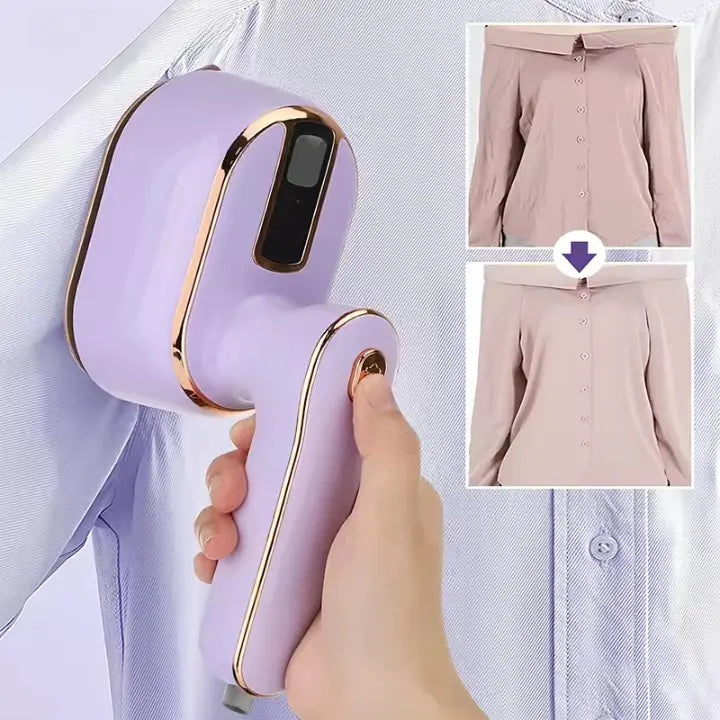 Mini Steam Iron – Wrinkle-free in seconds, at home & on the go