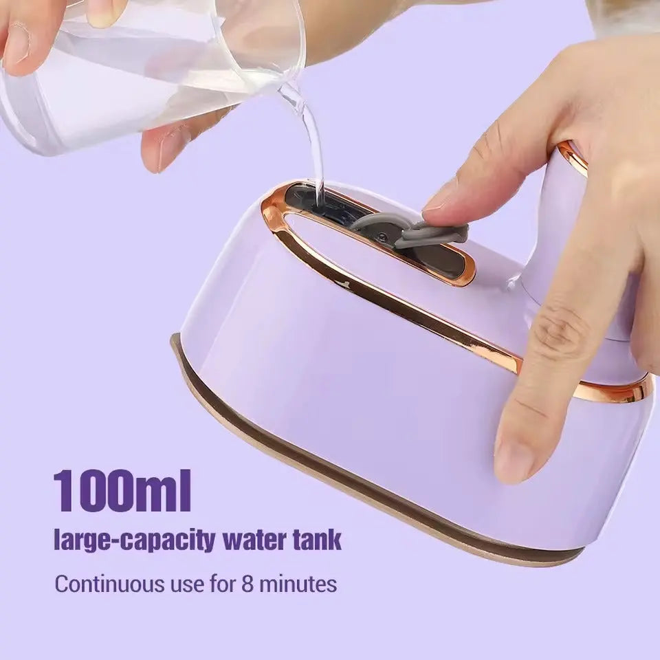 Mini Steam Iron – Wrinkle-free in seconds, at home & on the go