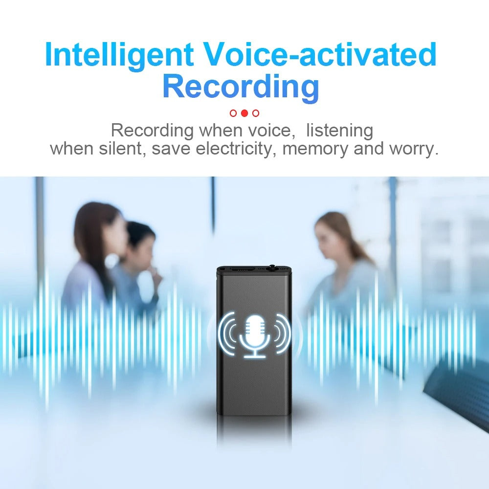 Miniature Spy Voice Recorder - Ultra-Discreet Audio Recording