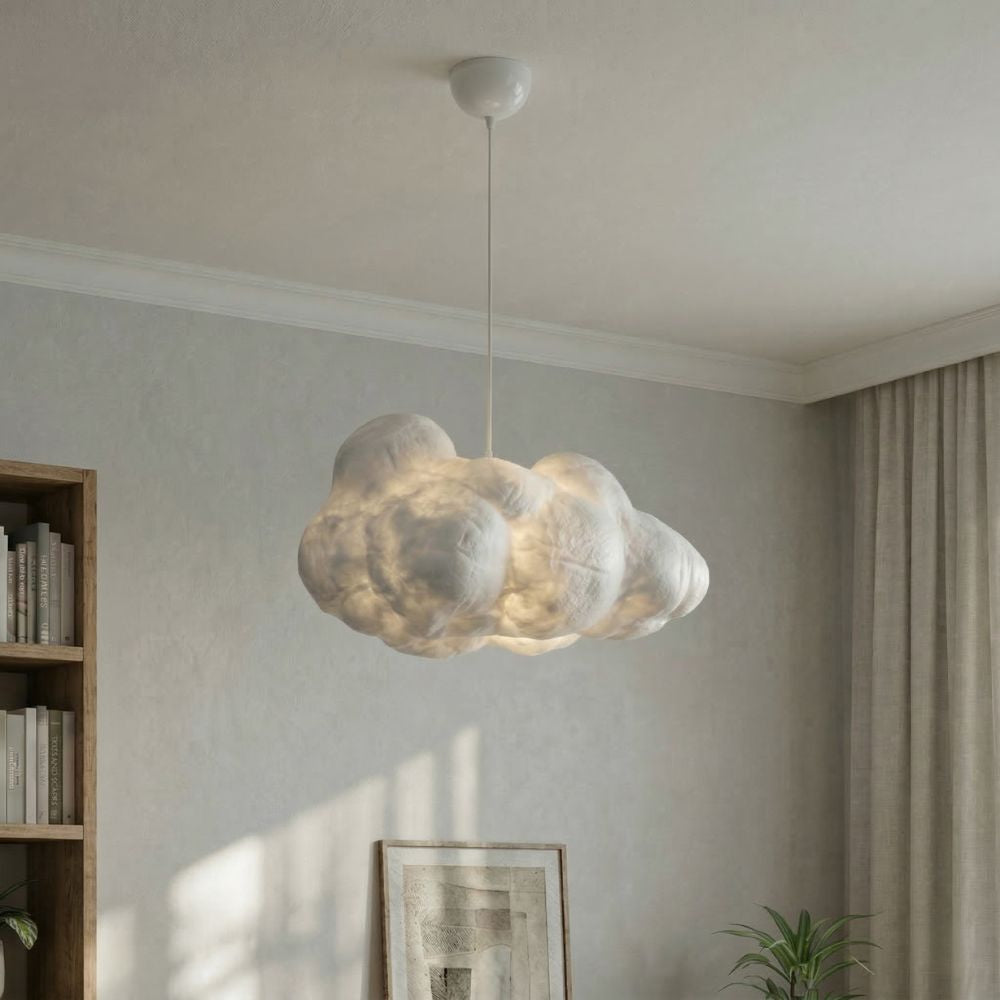Modern Cloud Ceiling Light with Adjustable Height
