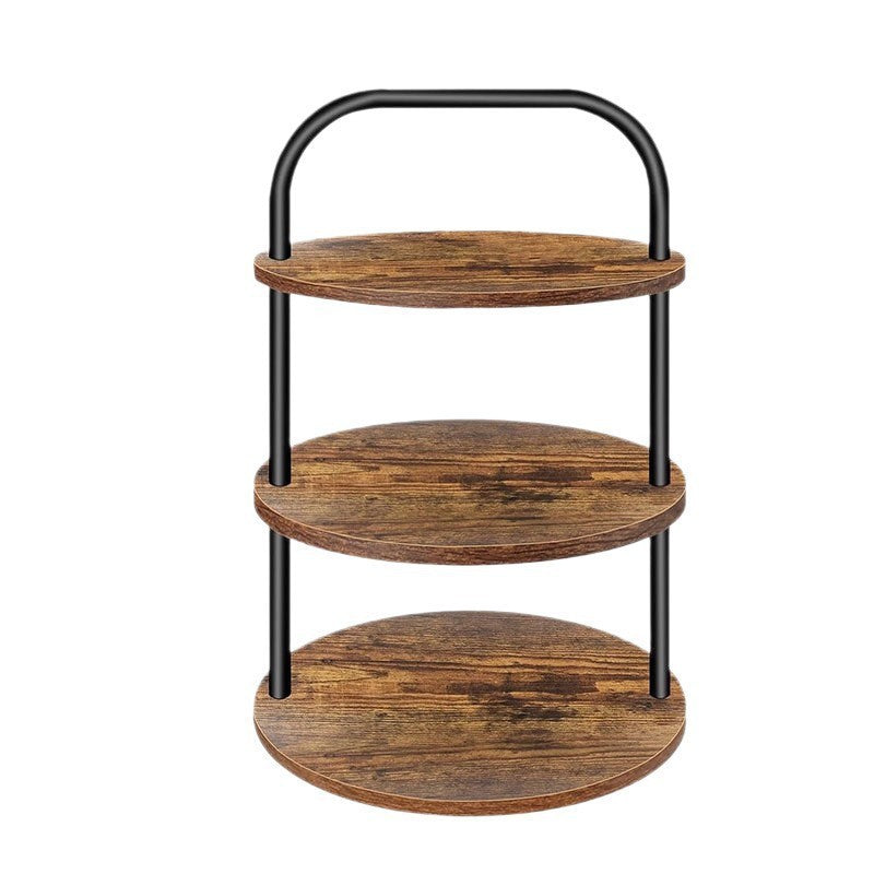 Modern Display Cabinet with Metal Frame