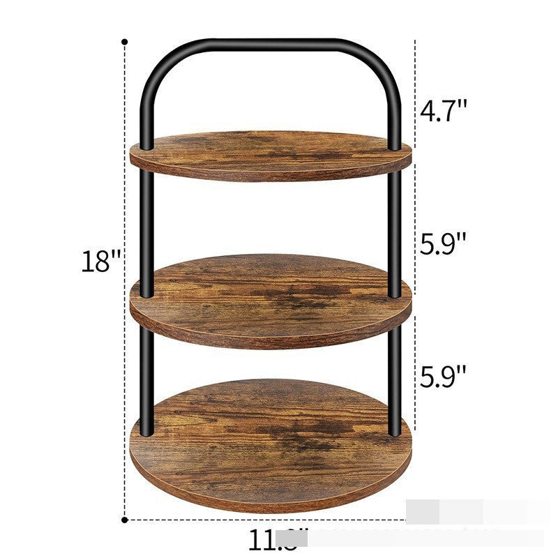 Modern Display Cabinet with Metal Frame