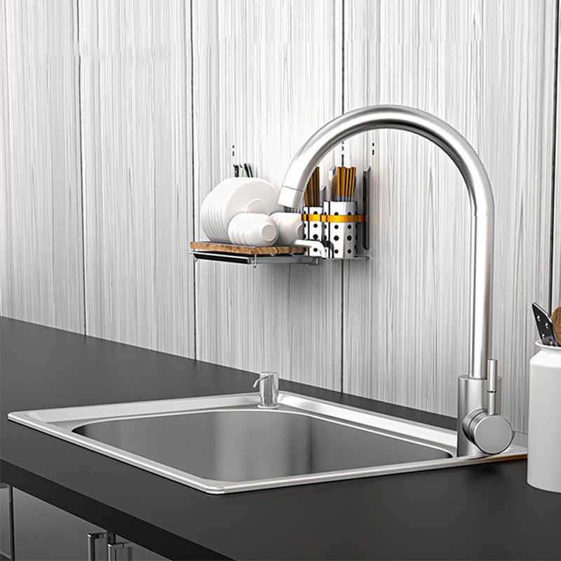 Modern Undermount Stainless Steel Kitchen Sink with Drain