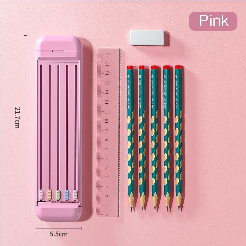 Multi-Function Pencil Case with Pop-Up Design