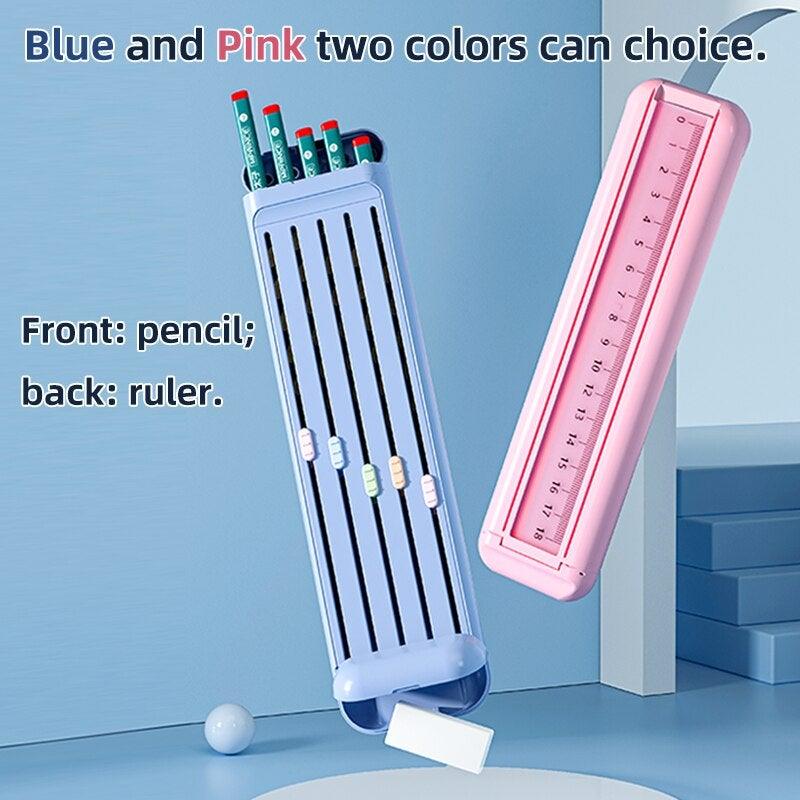 Multi-Function Pencil Case with Pop-Up Design