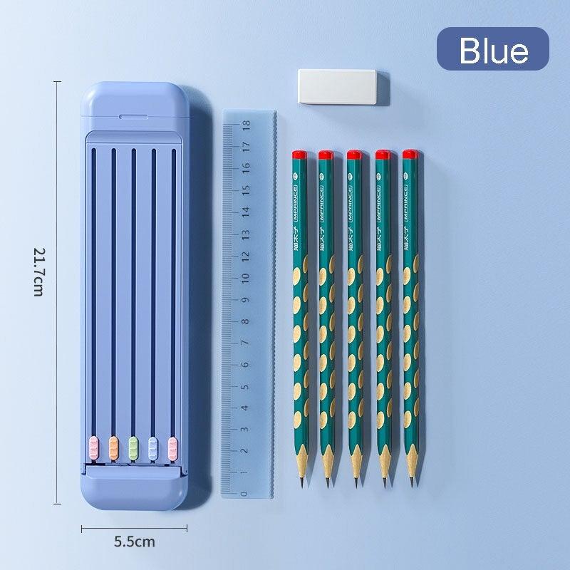 Multi-Function Pencil Case with Pop-Up Design