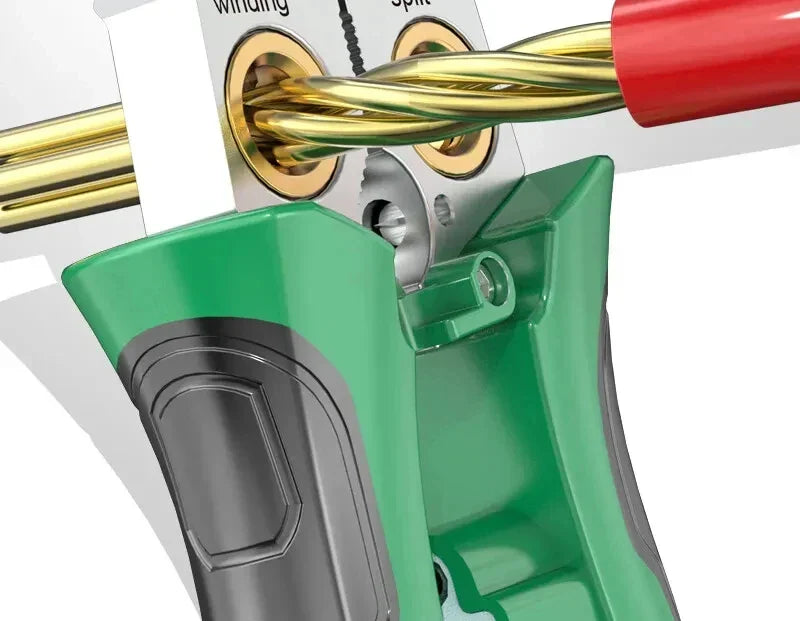 Multi-functional wire stripper with built-in tester