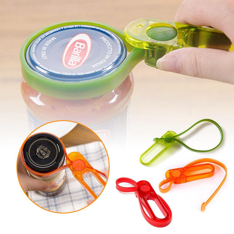 Multi-Purpose Jar and Bottle Opener with Strap
