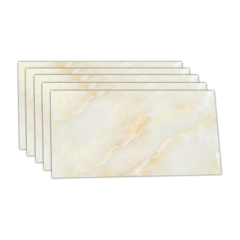 Multi-Tonal Peel and Stick Vinyl Plank Flooring - Porcelain Tile Look