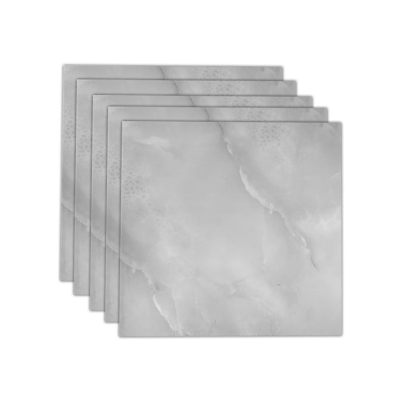 Multi-Tonal Peel and Stick Vinyl Plank Flooring - Porcelain Tile Look