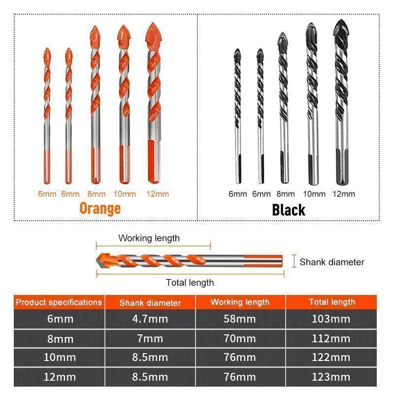 Multifunctional Carbide Drill Bits