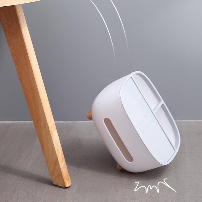 Multifunctional Desktop Tissue Box with Phone Holder